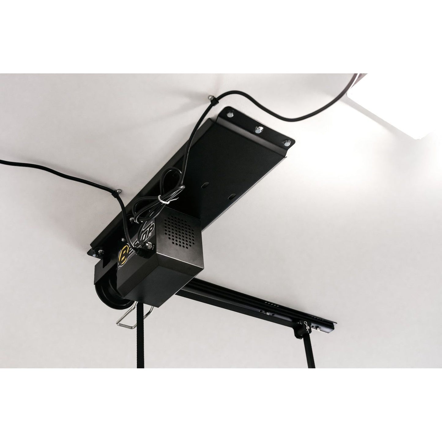 BESTOP | HOSS Hardtop Hoist Jeep 2018-26 Wrangler JL Black Bestop | 42820-01 ceiling hoist system close-up