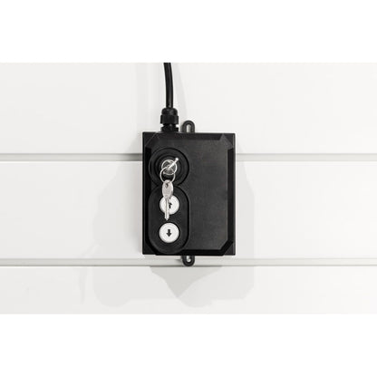 BESTOP | HOSS Hardtop Hoist Jeep 2018-26 Wrangler JL Black Bestop | 42820-01 storage hoist control panel with key.