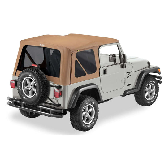 BESTOP | Replace-A-Top for OEM Hardware For Jeep 1997-2002 Wrangler TJ Tinted Spice No Door Skins Included Bestop | 51180-37
