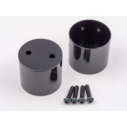 BESTOP | Door Mirror Cup Kit Jeep '20-26 Gladiator '18-26 Wrangler JL '07-'18 Wrangler JK Black Bestop | 51734-01, includes mirror cups and bolts.