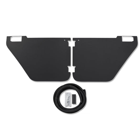 BESTOP | Element Panels Jeep '20-26 Gladiator '18-26 Wrangler JL 4-Door Rear Doors Black Bestop | 51745-01 with installation kit