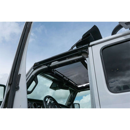 BESTOP | SunScreen Jeep '18-26 Wrangler JL '20-26 Gladiator For Sunrider for Hardtop Bestop | 52407-11 installed on Jeep