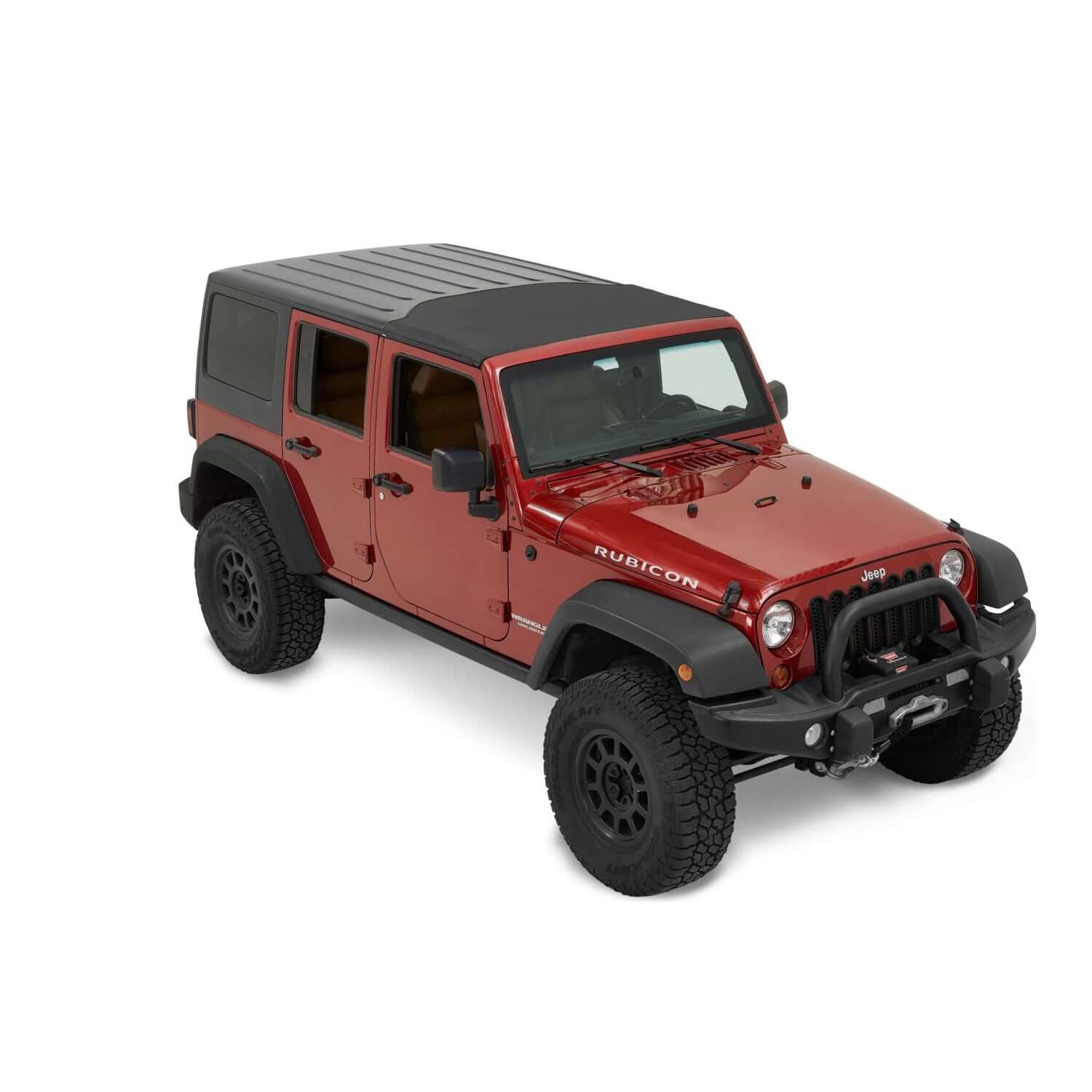 BESTOP | Jeep Wrangler Soft Top Sunrider for Hardtop For Jeep 2007-2018 Wrangler JK Black Diamond Bestop | 52453-35