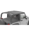 BESTOP | Header Safari Cable Style Bikini - Jeep '10-18 Wrangler JK 2-Door (Mesh) | 52593-11