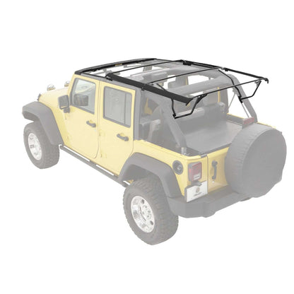 BESTOP | OE Style Replacement Bow & Frame Hardware Kit For Jeep 2010-2018 Wrangler JK 4 Door Bestop | 55001-01 installed on Jeep