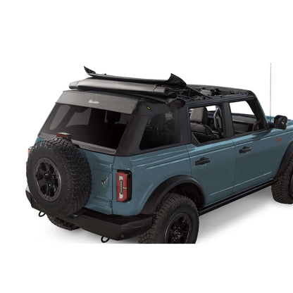 BESTOP | Trektop '21-26 Bronco 4-Door Black Diamond Bestop | 56873-35 showcased on a Bronco with fastback styling.