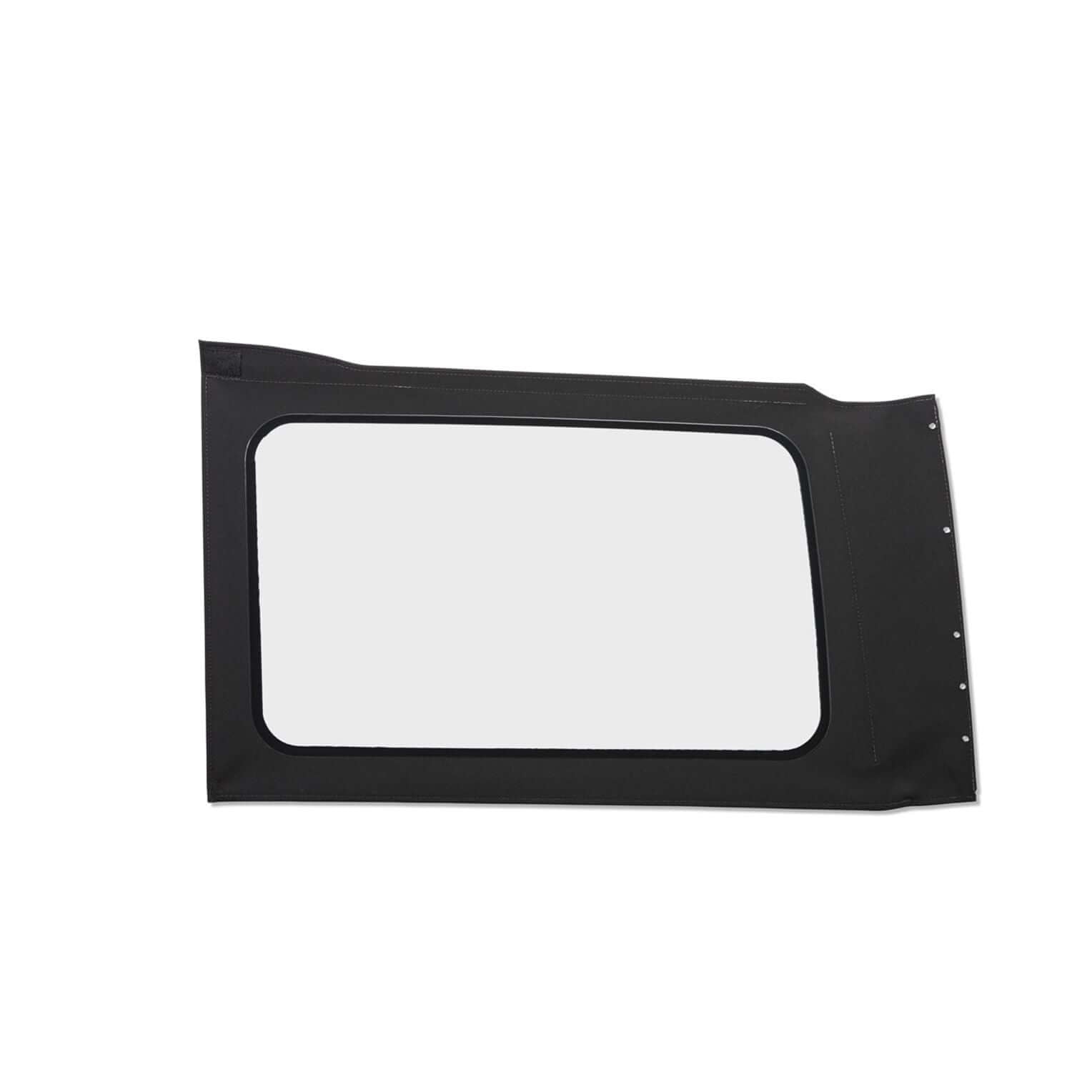 BESTOP | OE JL Replacement Windows Jeep 2018-26 Wrangler JL Quarter Left Hand 4-Door Black Twill Clear Bestop | 58301-17