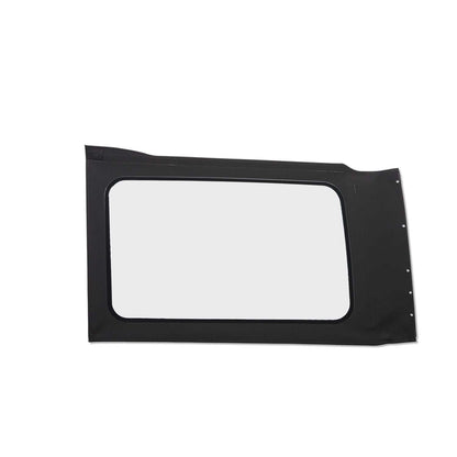 BESTOP | OE JL Replacement Windows Jeep 2018-26 Wrangler JL Quarter Left Hand 4-Door Black Twill Clear Bestop | 58301-17