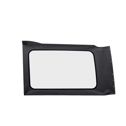 BESTOP | OE JL Replacement Windows Jeep 2018-26 Wrangler JL Quarter Left Hand 4-Door Black Vinyl Clear Bestop | 58301-35