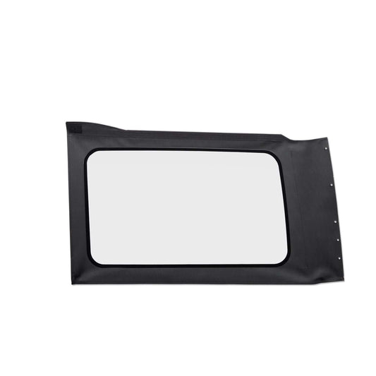 BESTOP | OE JL Replacement Windows Jeep 2018-26 Wrangler JL Quarter Left Hand 4-Door Black Vinyl Clear Bestop | 58301-35