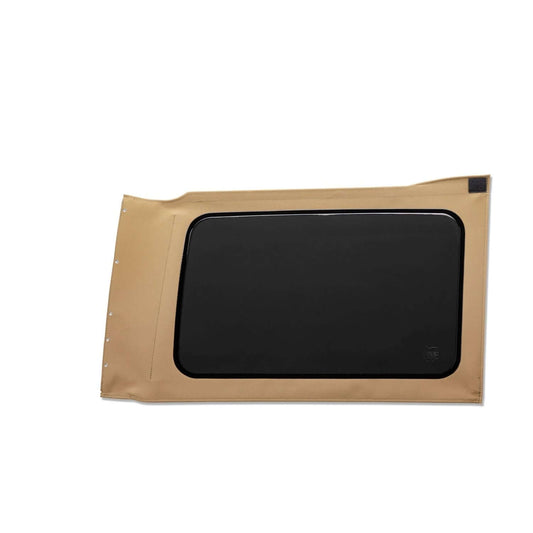 BESTOP | OE JL Replacement Windows Jeep 2018-26 Wrangler JL Quarter Right Hand 4-Door Tan Twill Tinted Bestop | 58302-71