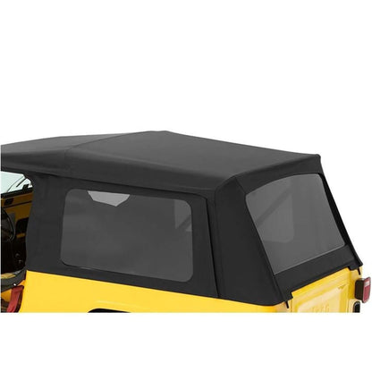 BESTOP | Window Replacement Set For Jeep 2004-2006 Wrangler TJ Fits Supertop or Factory Soft Top Black Diamond Bestop | 58710-35