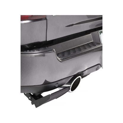 TrekStep Rear Mount Step Black Driver Side I 75519-15 installed on RAM 1500 rear bumper