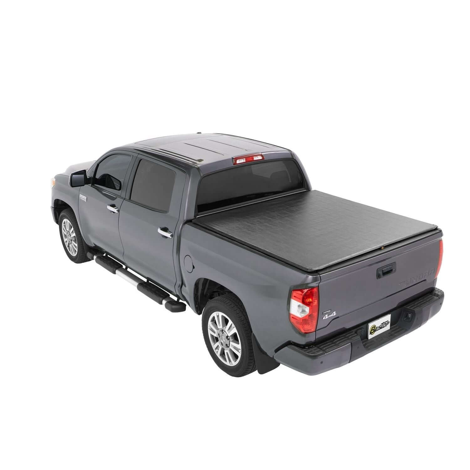BESTOP | Supertop For Truck 2 Tonneau Covers For Toyota 2016-2023 Tacoma 6.0 Foot Black Diamond Bestop | 77401-35 installed on truck