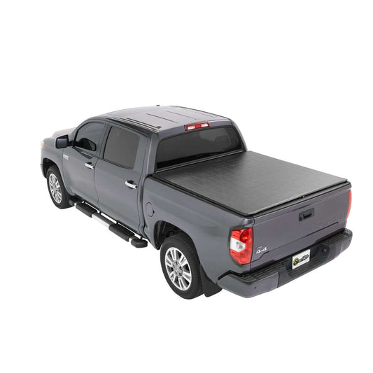 BESTOP | Supertop For Truck 2 Tonneau Covers For Toyota 2016-2023 Tacoma 6.0 Foot Black Diamond Bestop | 77401-35 installed on truck
