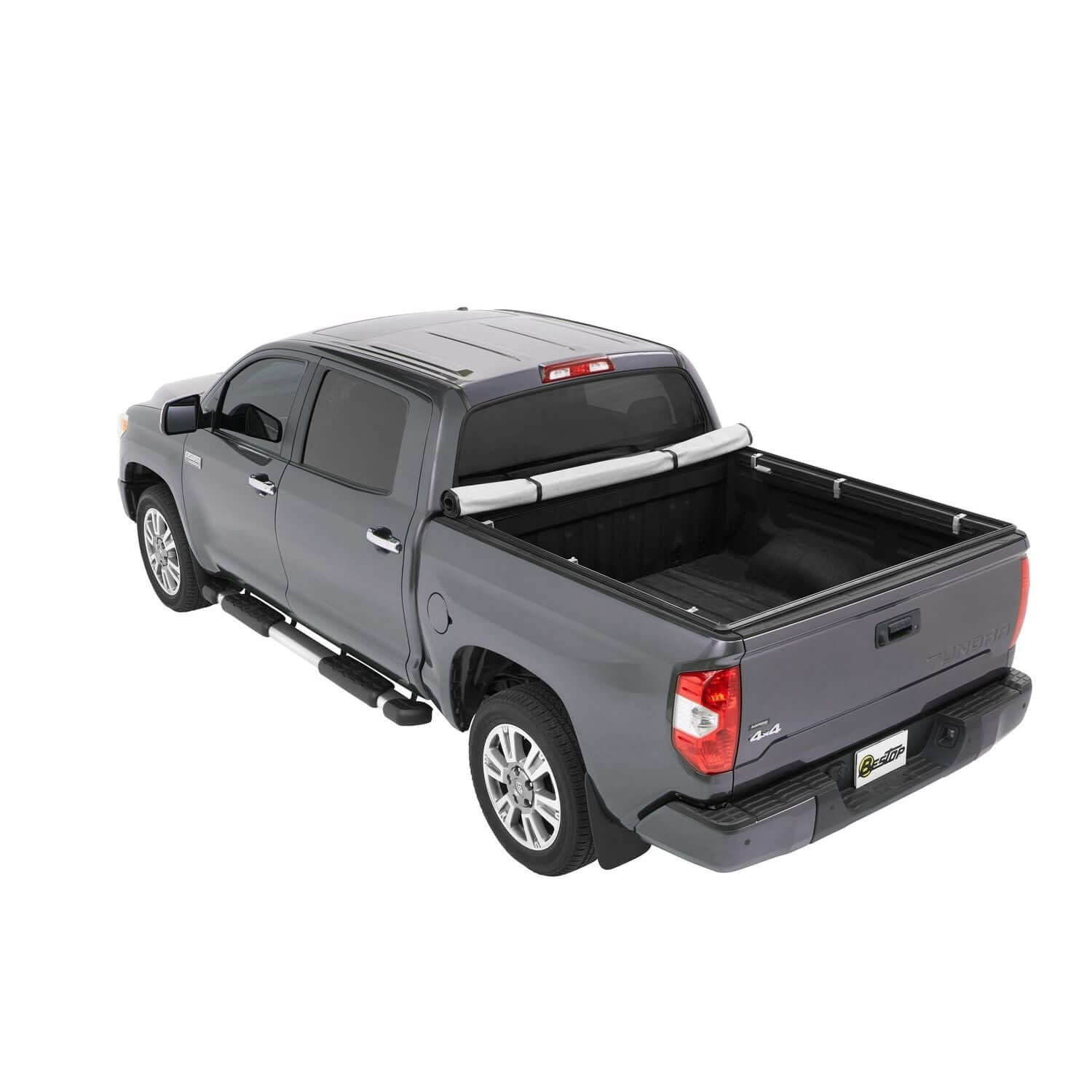 BESTOP | Supertop For Truck 2 Tonneau Covers For Toyota 2016-2023 Tacoma 6.0 Foot Black Diamond Bestop | 77401-35 on a truck.