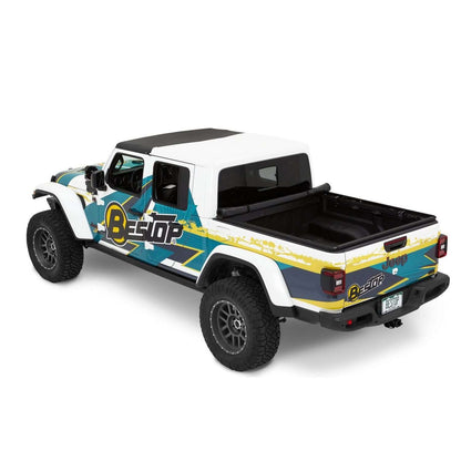 BESTOP | Supertop for Truck 2 Tonneau '20-26 Gladiator For 5 ft. bed Supertop for Truck 2 Required Black Diamond Bestop | 77426-35