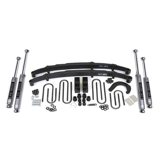 BDS Suspension | 4 Inch Lift Kit Chevy/GMC 3/4 Ton Truck/Suburban 73-76 4WD With Fox 2.0 Performance Shocks | BDS110FS