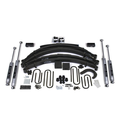 BDS Suspension | 8 Inch Lift Kit Chevy/GMC 3/4 Ton Truck/Suburban 73-76 4WD NX2 Shocks | BDS120H