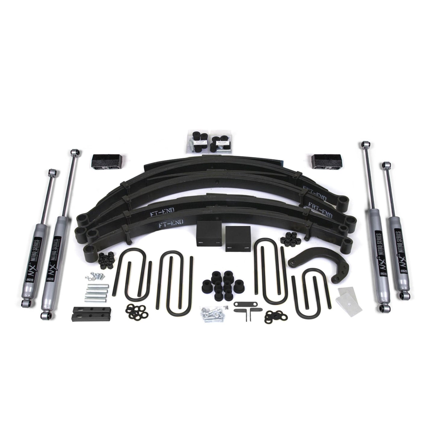 BDS Suspension | 8 Inch Lift Kit Chevy/GMC 3/4 Ton Truck/Suburban 77-87 4WD Fox 2.0 Performance Shocks | BDS134FS