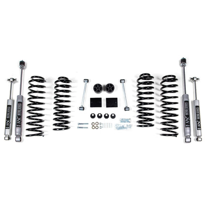 BDS 2" Lift Kit w/ FOX 2.0 Shocks – Jeep Wrangler JK 4 Door (2007–2011) | BDS1402FS
