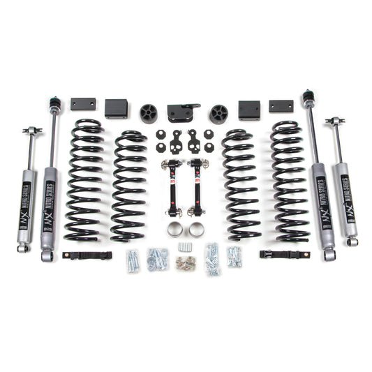 BDS Suspension | 3 Inch Lift Kit Jeep Wrangler JK 12-18 4-Door Sway Bar Fixed Links Fox 2.0 Performance Shocks | BDS1404FS