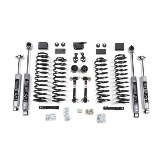 BDS Suspension | 3 Inch Lift Kit Jeep Wrangler JK 07-11 4-Door Sway Bar Disconnects Fox 2.5 Performance Shocks | BDS1411FS