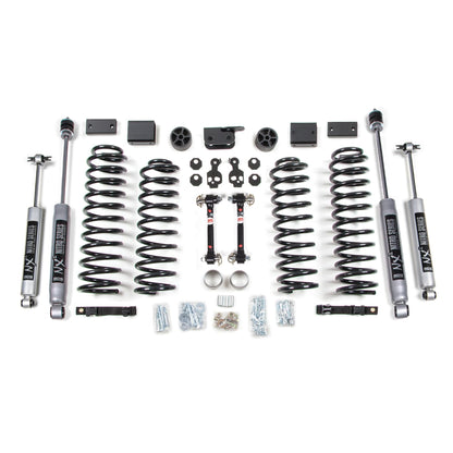 BDS Suspension | 3 Inch Lift Kit Jeep Wrangler JK 12-18 2-Door Fixed Sway Bar Link NX2 Nitro Shocks | BDS1416H