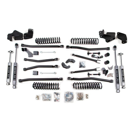 BDS Suspension | 5.5 Inch Lift Kit Long Arm Jeep Wrangler JK 07-18 2-Door Sway Bar Disconnects Fox 2.0 Performance Shocks | BDS1421FS