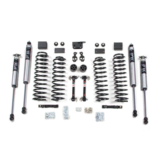BDS Suspension | 3 Inch Lift Kit Jeep Wrangler JK 07-11 2-Door Sway Bar Disconnects Fox 2.0 Performance Shocks | BDS1423FS