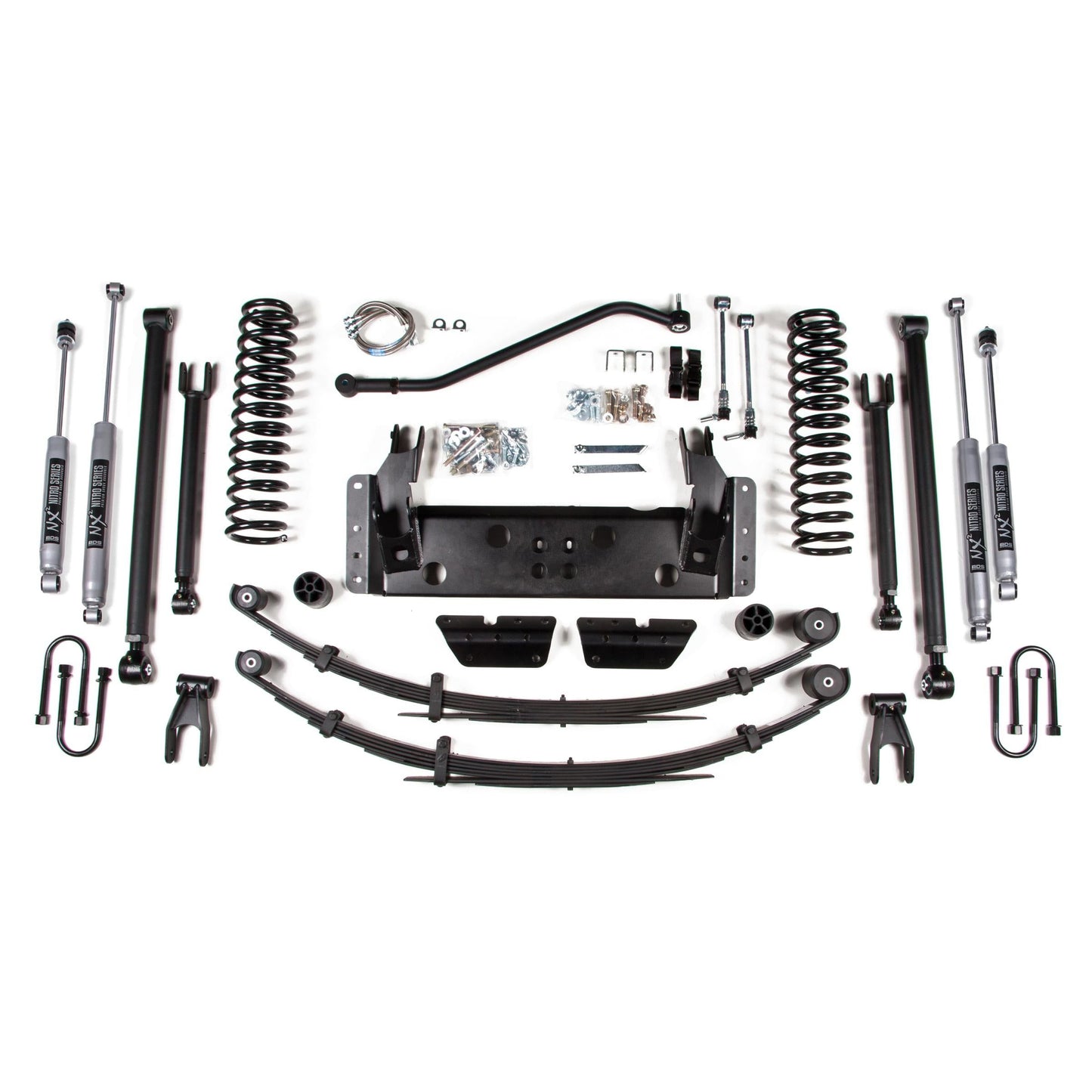 BDS Suspension | 4.5 Inch Lift Kit Long Arm Jeep Cherokee XJ 84-01 Dana 35 Fox 2.0 Performance Shocks | BDS1428FS