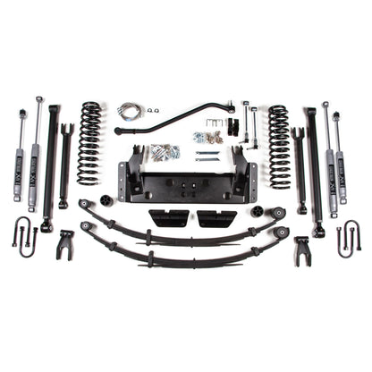 BDS Suspension | 4.5 Inch Lift Kit Long Arm Jeep Cherokee XJ 84-01 Dana 35 Fox 2.0 Performance Shocks | BDS1428FS
