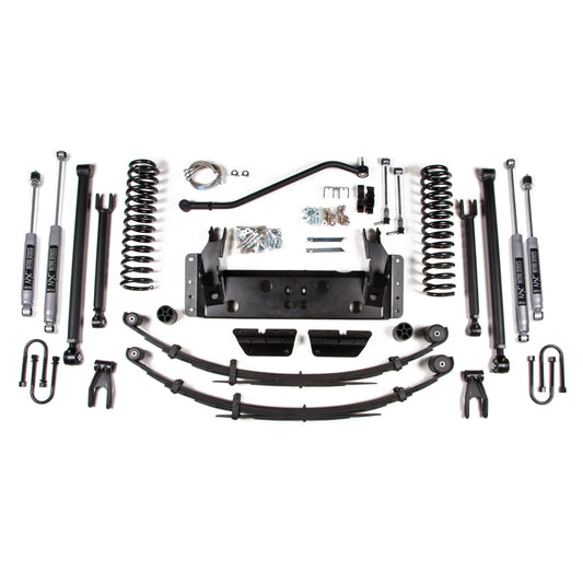 BDS Suspension | 4.5 Inch Lift Kit Long Arm Jeep Cherokee XJ 84-01 Dana 35 NX2 Nitro Shocks | BDS1428H