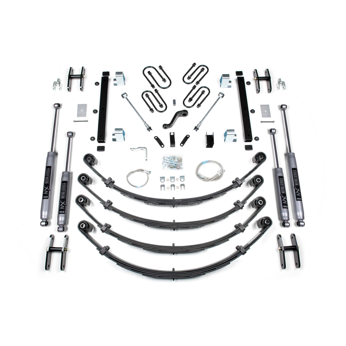 BDS Suspension | 6 Inch Lift Kit Jeep Wrangler YJ 87-95 NX2 Nitro Shocks | BDS1432H