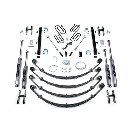 BDS Suspension | 6 Inch Lift Kit Jeep Wrangler YJ 87-95 NX2 Nitro Shocks | BDS1432H