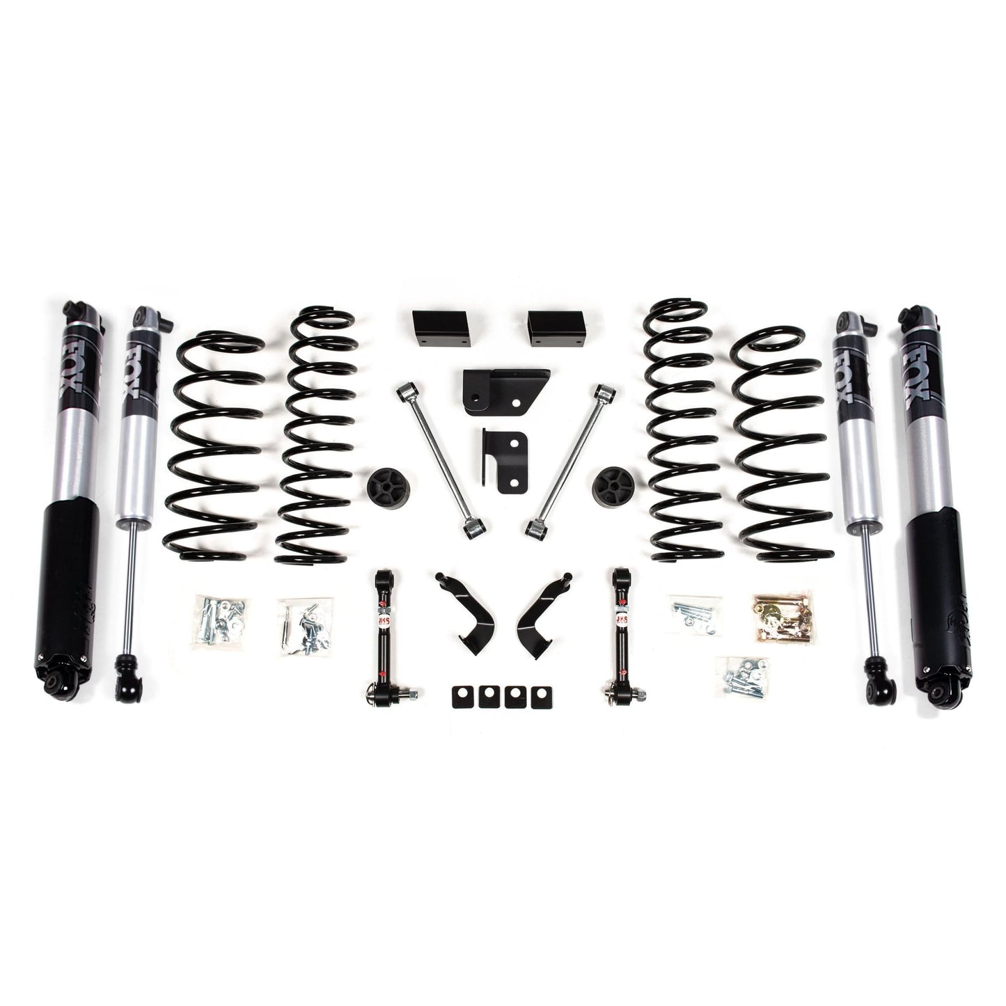 BDS Suspension | 2 Inch Lift Kit Jeep Wrangler JL 18-25 4-Door Fox 2.5 Performance Shocks | BDS1435PS