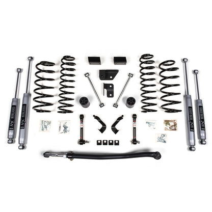 BDS Suspension | 3 Inch Lift Kit Jeep Wrangler JL 18-25 4-Door NX2 Nitro Shocks | BDS1437H