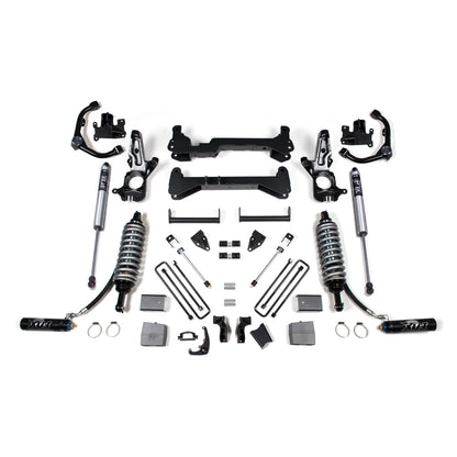 BDS Suspension | 7 Inch Lift Kit FOX 2.5 Coil-Over Conversion Silverado/Sierra 2500HD 01-10 2WD Carrier Above Crossmember Fox 2.5 Performance Shocks | BDS149FDSC