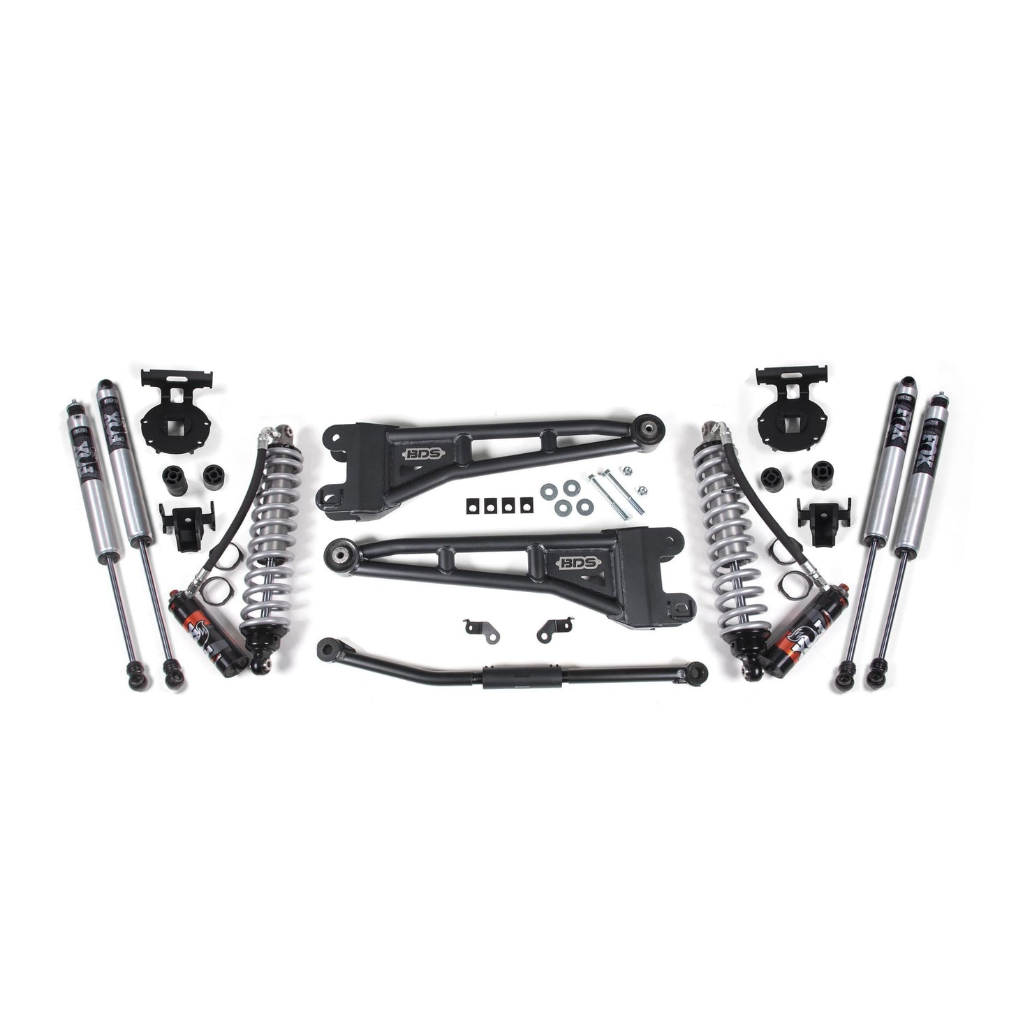 BDS Suspension | 2.5 Inch Lift Kit w/ Radius Arm Coil-Over Conversion Ford F250/F350 Super Duty 11-16 4WD Diesel 4 Inch Block Kit  FOX 2.5 Performance Elite | BDS1509FPE