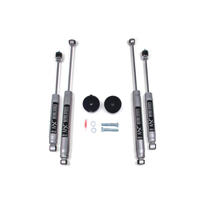 BDS Suspension | 1 Inch Leveling Kit Coil Spacer Ford F250/F350 Super Duty 17-22 4WD With Fox 2.0 Performance Shocks | BDS1518FS