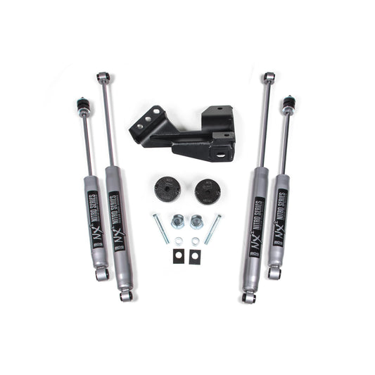 BDS Suspension | 2 Inch Leveling Kit Coil Spacer Ford F250/F350 Super Duty 17-22 4WD Fox 2.0 Performance Shocks | BDS1519FS