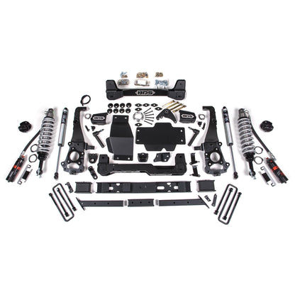 BDS Suspension | 6 Inch Lift Kit FOX 2.5 Coil-Over Ford Ranger 19-23 4WD Cast Aluminum Knuckle  | BDS1547FDSC
