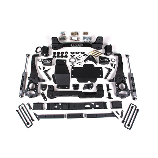 BDS Suspension | 6 Inch Lift Kit Ford Ranger 19-23 4WD Cast Aluminum Knuckle NX2 Nitro Shocks | BDS1547H