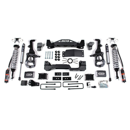 BDS Suspension | 6 Inch Lift Kit FOX 2.5 Performance Elite Coil-Over Ford F150 21-25 4WD 5 Inch Block Fox 2.0 Performance Elite Shocks | BDS1579FPE