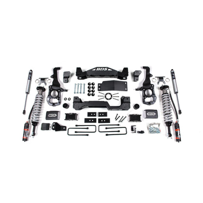 BDS Suspension | 4 Inch Lift Kit FOX 2.5 Performance Elite Coil-Over Ford F150 21-24 4WD 3 Inch Block | BDS1583FPE
