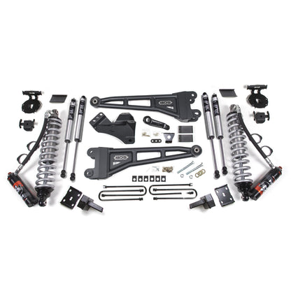 BDS Suspension | 4 Inch Lift Kit w/ Radius Arm FOX 2.5 Performance Elite Coil-Over Conversion Ford F250/F350 Super Duty 11-16 4WD Diesel 4 Inch Block Kit | BDS1596FPE