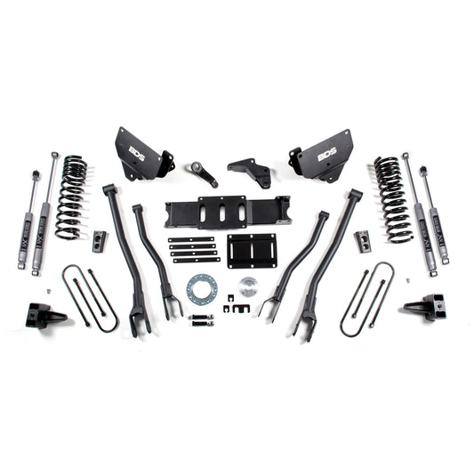 BDS Suspension | 6 Inch Lift Kit w/ 4-Link Ram 3500 13-18 4WD Diesel 5 Inch Block 6 Bolt Indexing Ring Fox 2.5 Performance Elite Shocks | BDS1603FPE