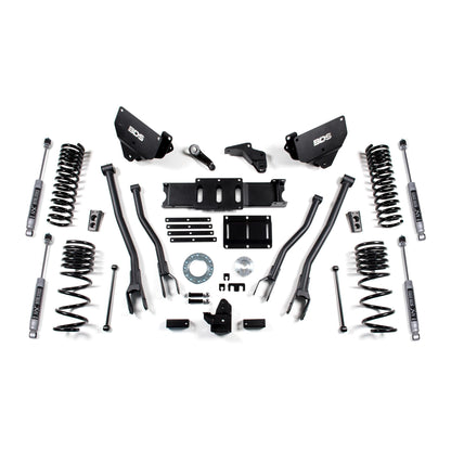 BDS Suspension | 5.5 Inch Lift Kit w/ 4-Link Ram 2500 14-18 4WD Gas Fox 2.5 Performance Elite Shocks | BDS1606FPE