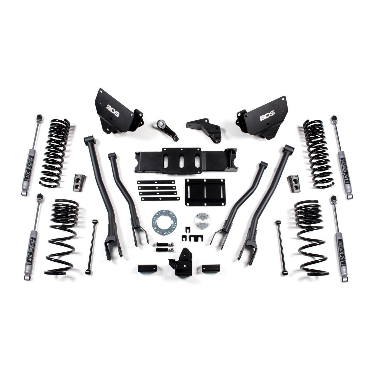 BDS Suspension | 5.5 Inch Lift Kit w/ 4-Link Ram 2500 14-18 4WD Gas Fox 2.0 Performance Shocks | BDS1606FS
