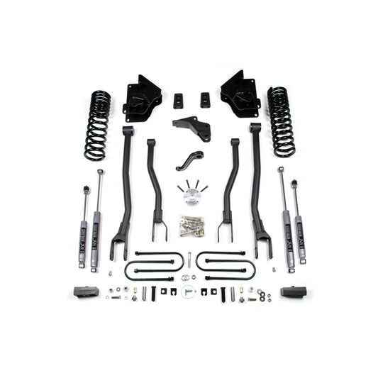 BDS Suspension | 4 Inch Lift Kit w/ 4-Link Ram 3500 13-18 4WD Gas 3 Inch Block Fox 2.0 Performance Shocks | BDS1613FS